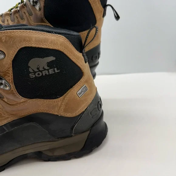 Sorel Conquest Boots Mens 10 OutDry Ankle Waterproof Shoes Hiking